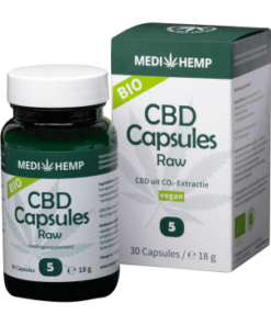 CBD capsules 5% | RAW full spectrum | 30 caps