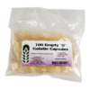 Empty Gelatin Capsules Size 0 | 100 Pack | The Classic Choice