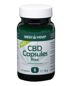 CBD capsules 5% | RAW full spectrum | 30 caps